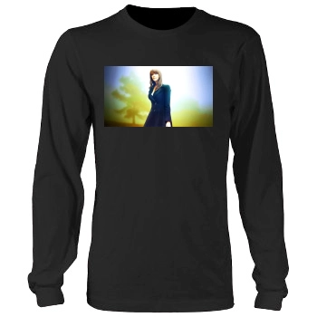 Amanda Tapping Men's Heavy Long Sleeve TShirt