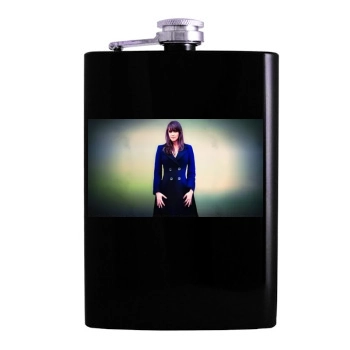 Amanda Tapping Hip Flask