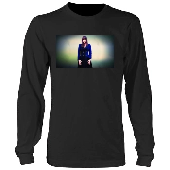 Amanda Tapping Men's Heavy Long Sleeve TShirt