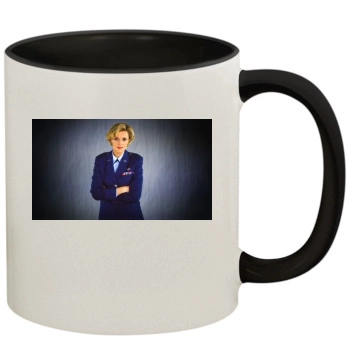 Amanda Tapping 11oz Colored Inner & Handle Mug