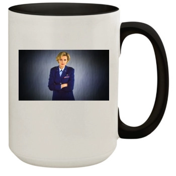 Amanda Tapping 15oz Colored Inner & Handle Mug