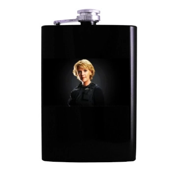 Amanda Tapping Hip Flask