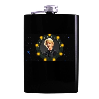 Amanda Tapping Hip Flask