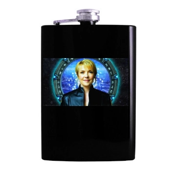 Amanda Tapping Hip Flask