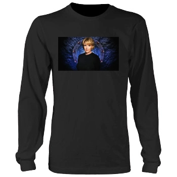 Amanda Tapping Men's Heavy Long Sleeve TShirt