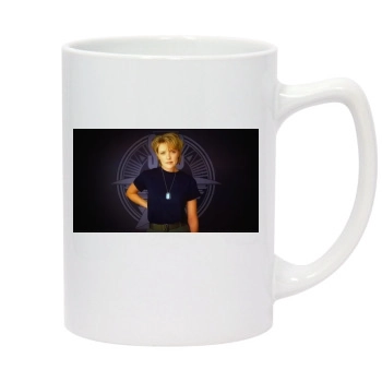 Amanda Tapping 14oz White Statesman Mug