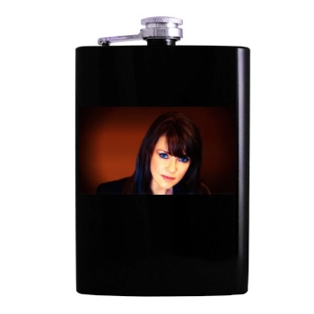 Amanda Tapping Hip Flask