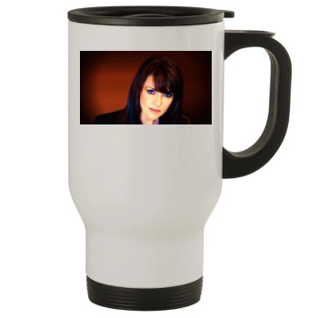 Amanda Tapping Stainless Steel Travel Mug