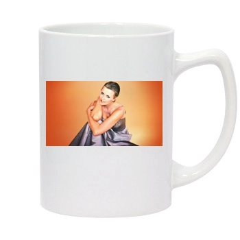 Amanda Tapping 14oz White Statesman Mug