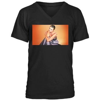 Amanda Tapping Men's V-Neck T-Shirt