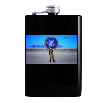 Amanda Tapping Hip Flask