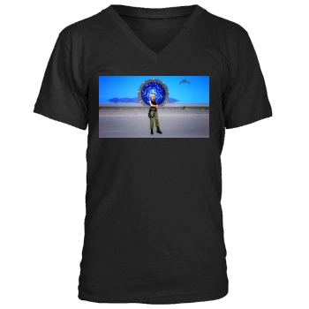 Amanda Tapping Men's V-Neck T-Shirt