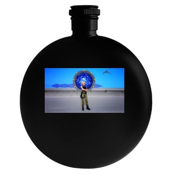 Amanda Tapping Round Flask