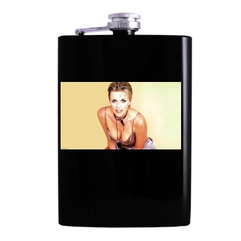 Amanda Tapping Hip Flask