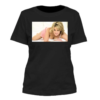 Amanda Tapping Women's Cut T-Shirt