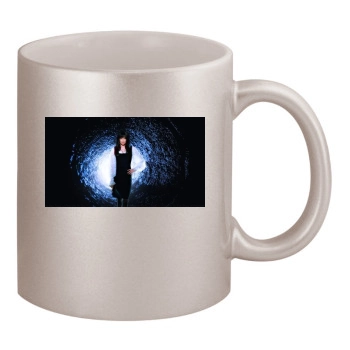 Amanda Tapping 11oz Metallic Silver Mug