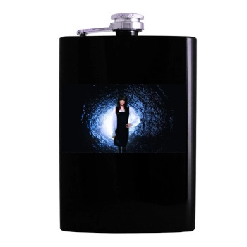 Amanda Tapping Hip Flask