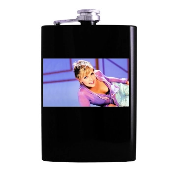 Amanda Tapping Hip Flask