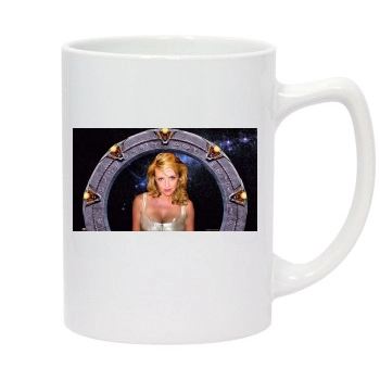 Amanda Tapping 14oz White Statesman Mug