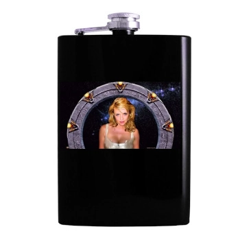 Amanda Tapping Hip Flask