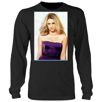 Amber Heard Men's Heavy Long Sleeve TShirt