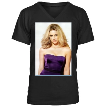 Amber Heard Men's V-Neck T-Shirt