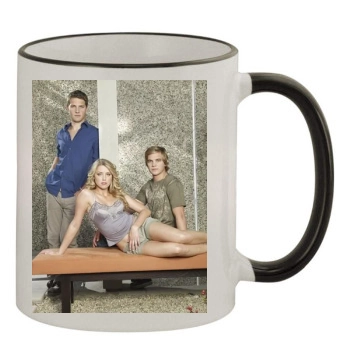 Amber Heard 11oz Colored Rim & Handle Mug