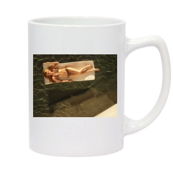 Amber Heard 14oz White Statesman Mug