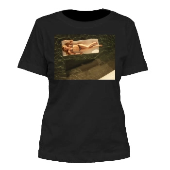 Amber Heard Women's Cut T-Shirt