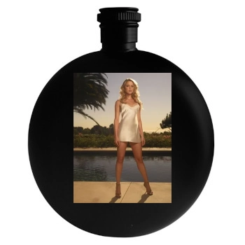 Amber Heard Round Flask