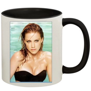 Amber Heard 11oz Colored Inner & Handle Mug