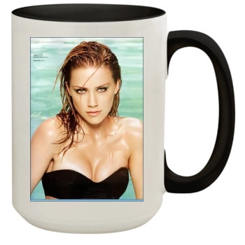 Amber Heard 15oz Colored Inner & Handle Mug