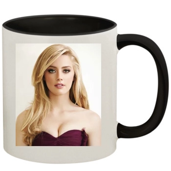 Amber Heard 11oz Colored Inner & Handle Mug