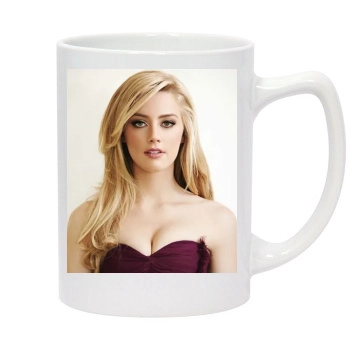 Amber Heard 14oz White Statesman Mug