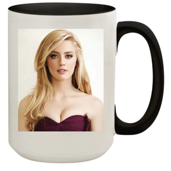 Amber Heard 15oz Colored Inner & Handle Mug