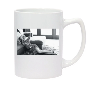 Amber Heard 14oz White Statesman Mug