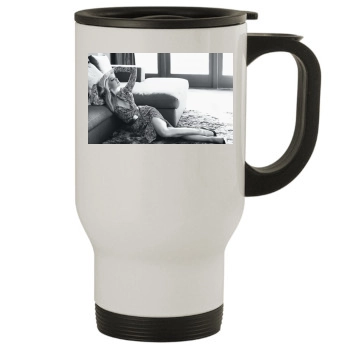 Amber Heard Stainless Steel Travel Mug