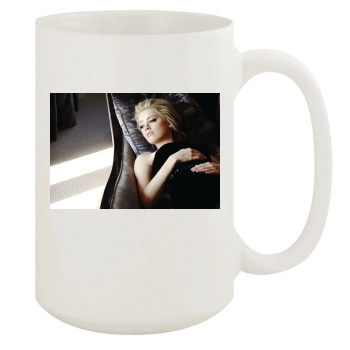 Amber Heard 15oz White Mug