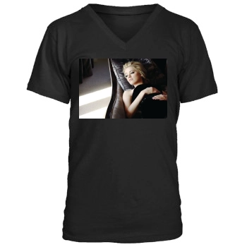 Amber Heard Men's V-Neck T-Shirt