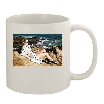 Amber Heard 11oz White Mug