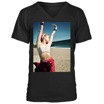 Amber Heard Men's V-Neck T-Shirt