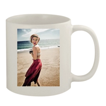 Amber Heard 11oz White Mug