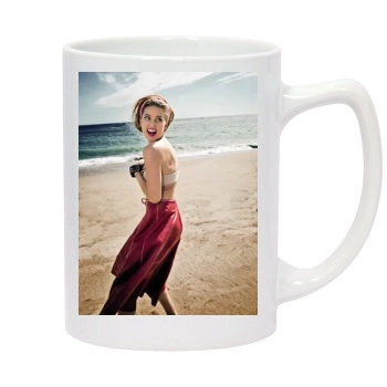 Amber Heard 14oz White Statesman Mug