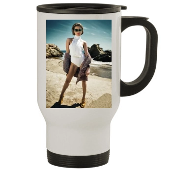 Amber Heard Stainless Steel Travel Mug