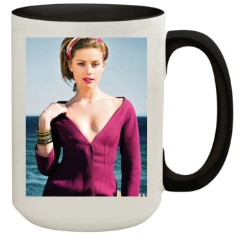 Amber Heard 15oz Colored Inner & Handle Mug