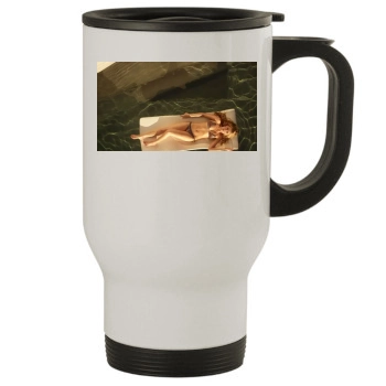 Amber Heard Stainless Steel Travel Mug