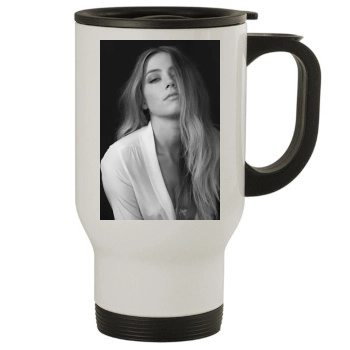 Amber Heard Stainless Steel Travel Mug