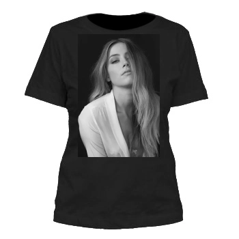 Amber Heard Women's Cut T-Shirt