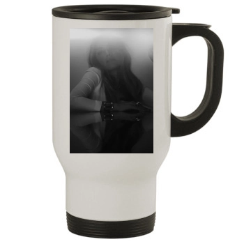 Amber Heard Stainless Steel Travel Mug