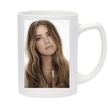 Amber Heard 14oz White Statesman Mug